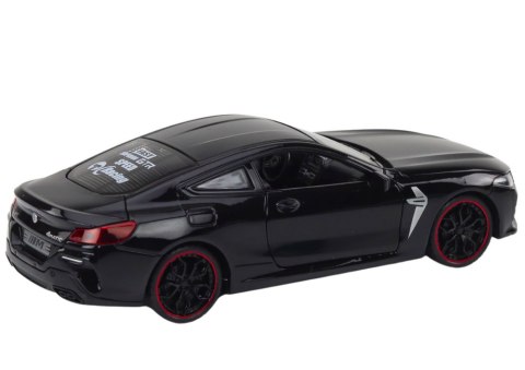LEAN Toys Auto Sportowe Metalowe Napęd Frykcyjny Otwierane Elementy 1:24 Czarne LEAN Toys Auto Sportowe Metalowe Napęd Frykcyjny Otwierane Elementy 1:24 Czarne