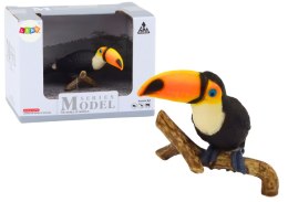 LEAN Toys Figurka Tukan Wielki Zwierzęta Świata