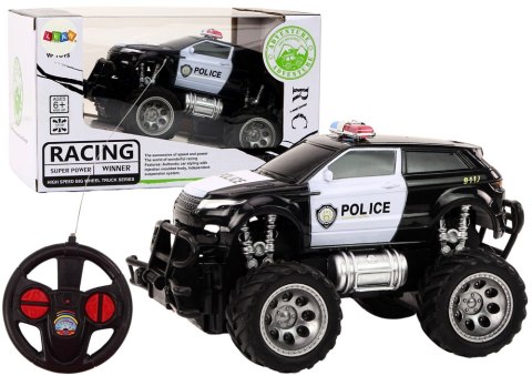 LEAN Toys Policyjne Autko Terenowe RC 1:24 Zdalnie Sterowane LEAN Toys Policyjne Autko Terenowe RC 1:24 Zdalnie Sterowane