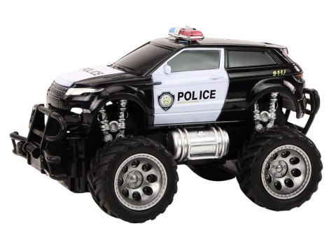 LEAN Toys Policyjne Autko Terenowe RC 1:24 Zdalnie Sterowane LEAN Toys Policyjne Autko Terenowe RC 1:24 Zdalnie Sterowane