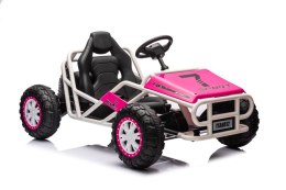 LEAN CARS Auto Na Akumulator Buggy A8812 Różowe 24V