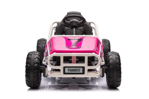 LEAN CARS Auto Na Akumulator Buggy A8812 Różowe 24V LEAN CARS Auto Na Akumulator Buggy A8812 Różowe 24V