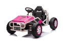 LEAN CARS Auto Na Akumulator Buggy A8812 Różowe 24V