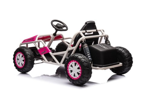 LEAN CARS Auto Na Akumulator Buggy A8812 Różowe 24V LEAN CARS Auto Na Akumulator Buggy A8812 Różowe 24V