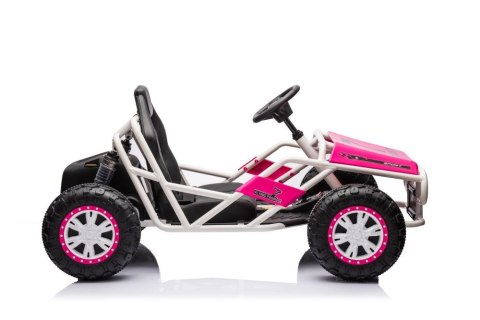 LEAN CARS Auto Na Akumulator Buggy A8812 Różowe 24V LEAN CARS Auto Na Akumulator Buggy A8812 Różowe 24V