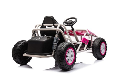 LEAN CARS Auto Na Akumulator Buggy A8812 Różowe 24V LEAN CARS Auto Na Akumulator Buggy A8812 Różowe 24V