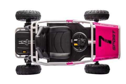 LEAN CARS Auto Na Akumulator Buggy A8812 Różowe 24V LEAN CARS Auto Na Akumulator Buggy A8812 Różowe 24V
