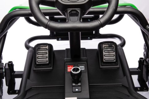 LEAN CARS Auto Na Akumulator Buggy A8812 Zielone 24V LEAN CARS Auto Na Akumulator Buggy A8812 Zielone 24V