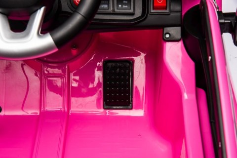LEAN CARS Auto Na Akumulator Dodge Charger Policyjny Różowy LEAN CARS Auto Na Akumulator Dodge Charger Policyjny Różowy