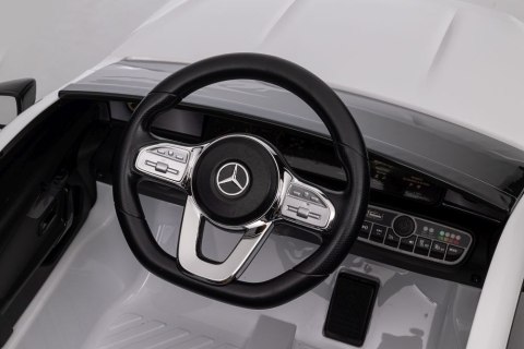 LEAN CARS Auto Na Akumulator Mercedes CLA 45s AMG Biały 4x4 LEAN CARS Auto Na Akumulator Mercedes CLA 45s AMG Biały 4x4