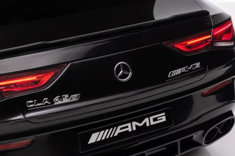 LEAN CARS Auto Na Akumulator Mercedes CLA 45s AMG Czarny Lakierowany 4x4 LEAN CARS Auto Na Akumulator Mercedes CLA 45s AMG Czarny Lakierowany 4x4