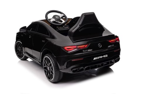 LEAN CARS Auto Na Akumulator Mercedes CLA 45s AMG Czarny Lakierowany 4x4 LEAN CARS Auto Na Akumulator Mercedes CLA 45s AMG Czarny Lakierowany 4x4