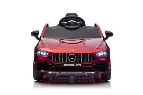 LEAN CARS Auto Na Akumulator Mercedes CLA 45s AMG Czerwony Lakierowany 4x4 LEAN CARS Auto Na Akumulator Mercedes CLA 45s AMG Czerwony Lakierowany 4x4