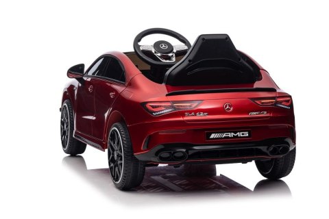 LEAN CARS Auto Na Akumulator Mercedes CLA 45s AMG Czerwony Lakierowany 4x4 LEAN CARS Auto Na Akumulator Mercedes CLA 45s AMG Czerwony Lakierowany 4x4