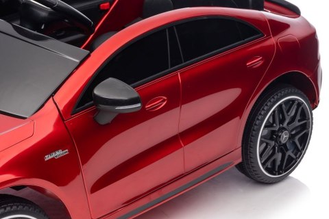 LEAN CARS Auto Na Akumulator Mercedes CLA 45s AMG Czerwony Lakierowany 4x4 LEAN CARS Auto Na Akumulator Mercedes CLA 45s AMG Czerwony Lakierowany 4x4