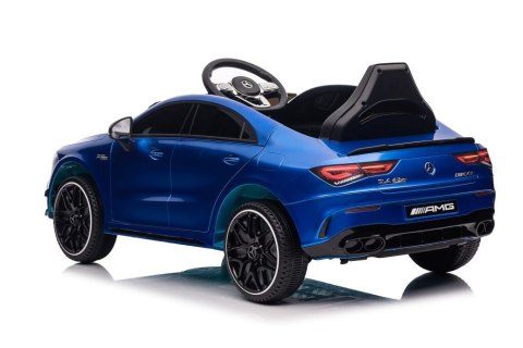 LEAN CARS Auto Na Akumulator Mercedes CLA 45s AMG Niebieski Lakierowany 4x4 LEAN CARS Auto Na Akumulator Mercedes CLA 45s AMG Niebieski Lakierowany 4x4