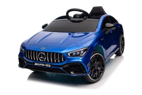 LEAN CARS Auto Na Akumulator Mercedes CLA 45s AMG Niebieski Lakierowany 4x4 LEAN CARS Auto Na Akumulator Mercedes CLA 45s AMG Niebieski Lakierowany 4x4