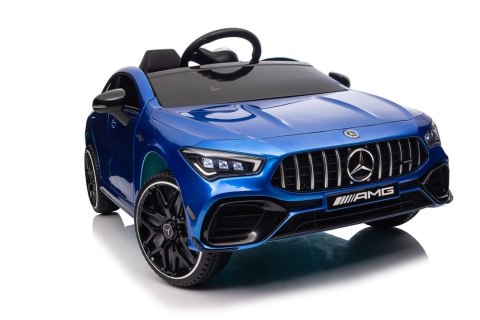 LEAN CARS Auto Na Akumulator Mercedes CLA 45s AMG Niebieski Lakierowany 4x4 LEAN CARS Auto Na Akumulator Mercedes CLA 45s AMG Niebieski Lakierowany 4x4