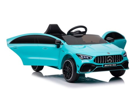 LEAN CARS Auto Na Akumulator Mercedes CLA 45s AMG Turkusowy 4x4 LEAN CARS Auto Na Akumulator Mercedes CLA 45s AMG Turkusowy 4x4