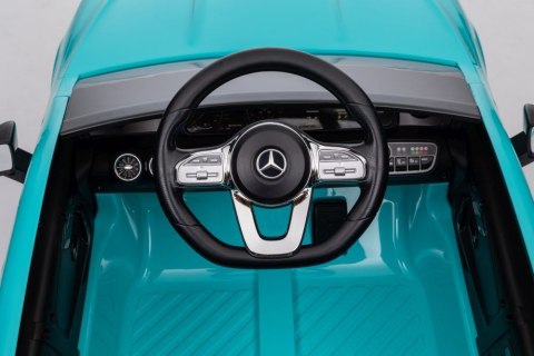 LEAN CARS Auto Na Akumulator Mercedes CLA 45s AMG Turkusowy 4x4 LEAN CARS Auto Na Akumulator Mercedes CLA 45s AMG Turkusowy 4x4