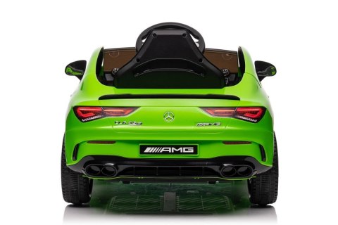 LEAN CARS Auto Na Akumulator Mercedes CLA 45s AMG Zielony 4x4 LEAN CARS Auto Na Akumulator Mercedes CLA 45s AMG Zielony 4x4