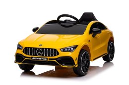 LEAN CARS Auto Na Akumulator Mercedes CLA 45s AMG Żółty 4x4