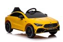 LEAN CARS Auto Na Akumulator Mercedes CLA 45s AMG Żółty 4x4