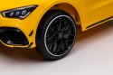 LEAN CARS Auto Na Akumulator Mercedes CLA 45s AMG Żółty 4x4