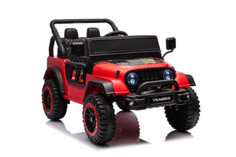 LEAN CARS Auto Na kumulator A8813 24V Czerwony LEAN CARS Auto Na kumulator A8813 24V Czerwony