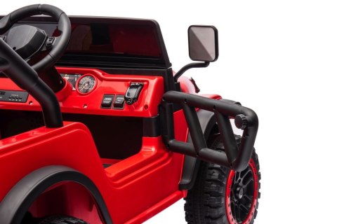 LEAN CARS Auto Na kumulator A8813 24V Czerwony LEAN CARS Auto Na kumulator A8813 24V Czerwony