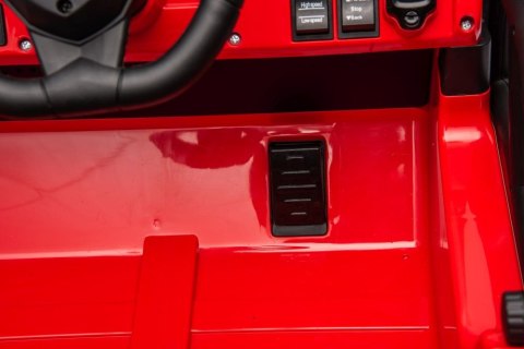 LEAN CARS Auto Na kumulator A8813 24V Czerwony LEAN CARS Auto Na kumulator A8813 24V Czerwony