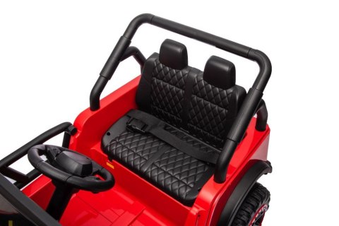 LEAN CARS Auto Na kumulator A8813 24V Czerwony LEAN CARS Auto Na kumulator A8813 24V Czerwony
