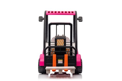 LEAN CARS Wózek Widłowy Na Akumulator XMX638 Różowy LEAN CARS Wózek Widłowy Na Akumulator XMX638 Różowy