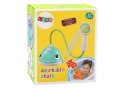 LEAN Toys Zabawka Do Kąpieli Wieloryb 3 Końcówki Pomarańczowy