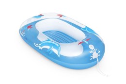 Bestway Dmuchana Łódka Niebieska Delfin 102 x 69 cm Bestway 34037