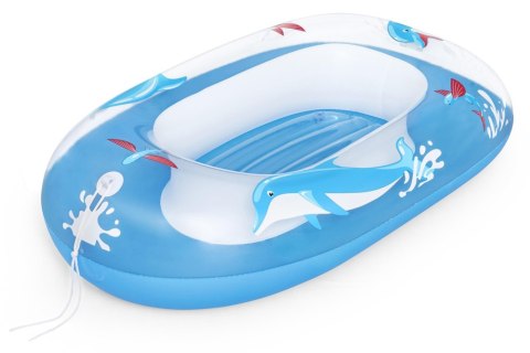 Bestway Dmuchana Łódka Niebieska Delfin 102 x 69 cm Bestway 34037 Bestway Dmuchana Łódka Niebieska Delfin 102 x 69 cm Bestway 34037