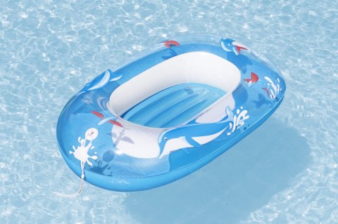 Bestway Dmuchana Łódka Niebieska Delfin 102 x 69 cm Bestway 34037 Bestway Dmuchana Łódka Niebieska Delfin 102 x 69 cm Bestway 34037
