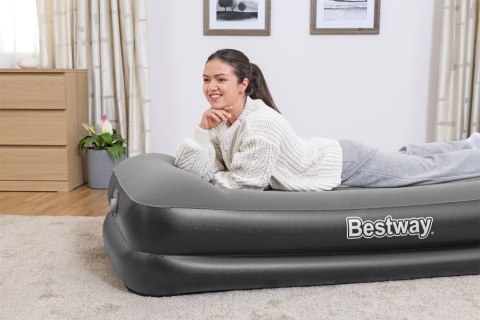 Bestway Materac Welurowy Z Pompką Elektryczną 191 x 97 x 46 cm Bestway 67401 Bestway Materac Welurowy Z Pompką Elektryczną 191 x 97 x 46 cm Bestway 67401