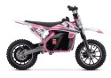 LEAN CARS Motor Crossowy TRAIL KING Na Akumulator HP114E Różowy
