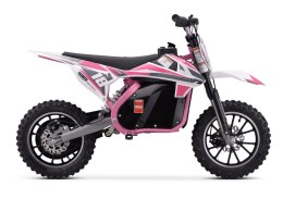 LEAN CARS Motor Crossowy TRAIL KING Na Akumulator HP114E Różowy