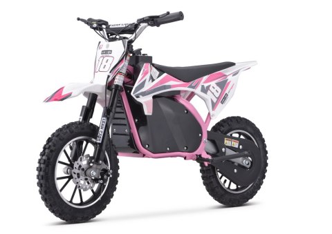 LEAN CARS Motor Crossowy TRAIL KING Na Akumulator HP114E Różowy LEAN CARS Motor Crossowy TRAIL KING Na Akumulator HP114E Różowy