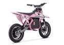 LEAN CARS Motor Crossowy TRAIL KING Na Akumulator HP114E Różowy