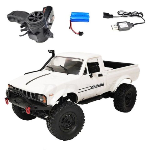 LEAN Toys Auto 4x4 terenowe RC Zdalnie Sterowane 1:16 Białe LEAN Toys Auto 4x4 terenowe RC Zdalnie Sterowane 1:16 Białe