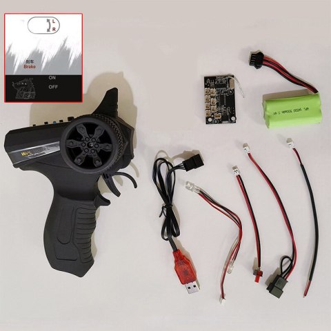 LEAN Toys Auto 4x4 terenowe RC Zdalnie Sterowane 1:16 Białe LEAN Toys Auto 4x4 terenowe RC Zdalnie Sterowane 1:16 Białe