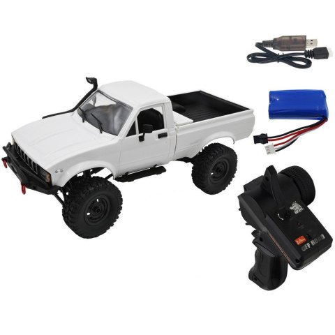 LEAN Toys Auto 4x4 terenowe RC Zdalnie Sterowane 1:16 Białe LEAN Toys Auto 4x4 terenowe RC Zdalnie Sterowane 1:16 Białe