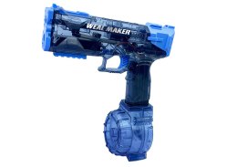 LEAN Toys Pistolet Na Wodę Automatyczny Elektryczny Niebieski
