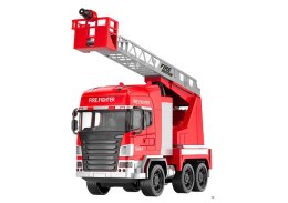 LEAN Toys Wóz Strażacki Z Wysięgnikiem Zdalnie Sterowany RC Spray Światła