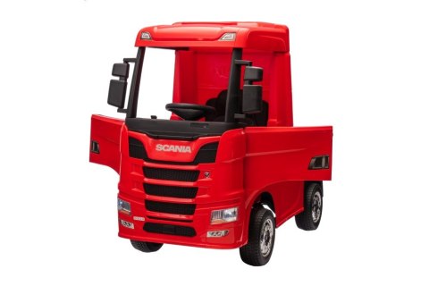 LEAN CARS Auto Na Akumulator Scania 500R HL698 Czerwone 4x4 LEAN CARS Auto Na Akumulator Scania 500R HL698 Czerwone 4x4