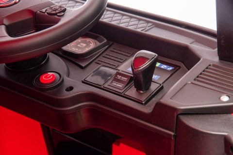 LEAN CARS Auto Na Akumulator Scania 500R HL698 Czerwone 4x4 LEAN CARS Auto Na Akumulator Scania 500R HL698 Czerwone 4x4