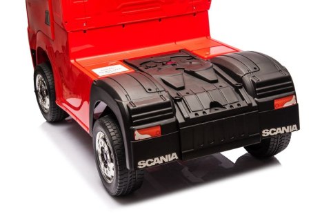 LEAN CARS Auto Na Akumulator Scania 500R HL698 Czerwone 4x4 LEAN CARS Auto Na Akumulator Scania 500R HL698 Czerwone 4x4